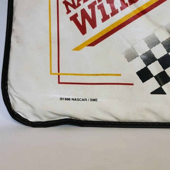 VTG NASCAR Winston Cup Series Vinyl Seat Cushion With Handle Rare. - Picture 8 of 10